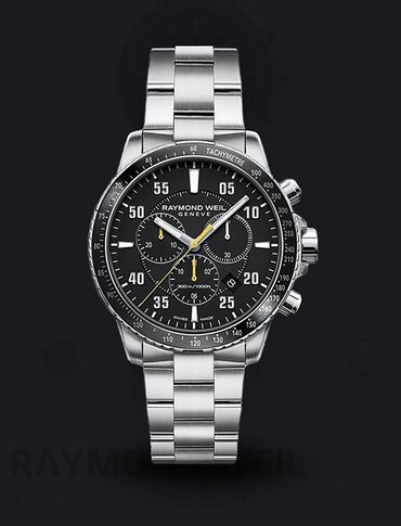 Qol saatları: Yeni, Qol saatı, Raymond, rəng - Gümüşü — 2