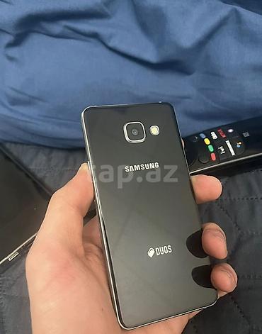samsung a8 2018 ekran: Samsung Galaxy A3 2016, 16 GB, rəng - Qara, Qırıq — 2