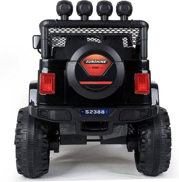 Uşaq üçün elektrik maşınları: Uşaq elektrik avtomobili Güclü Jeep 12V 2.4G 4WD Marka Jeep Jeep 4 — 6