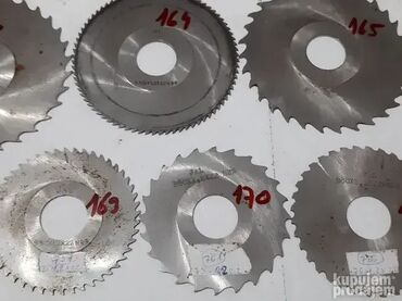 Ostali alati i mašine: Testerasto glodalo debljine 1mm, 1,1mm, 1,2mm, 1,25mm, 1,3mm, 1,4mm — 13