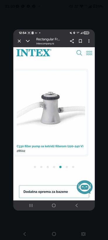 difenbahija u spavacoj sobi: Pumpa za bazen Intex 0502 održava vodu u bazenu čistom i bezbednom za