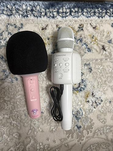 borofone: Bluetooth Karaoke mikrofonları dəsti 2 ədəd portativ karaoke — 1