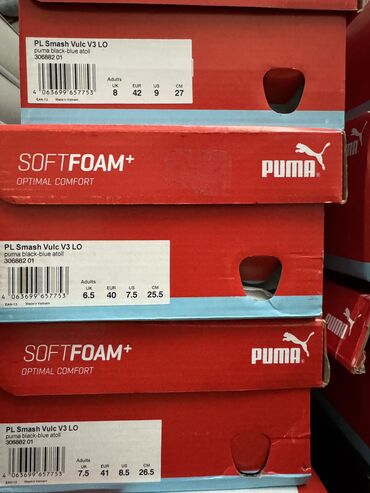 Кроссовки и спортивная обувь: Мужские кроссовки, 40, Puma, Новый, цвет - Черный, Самовывоз — 10