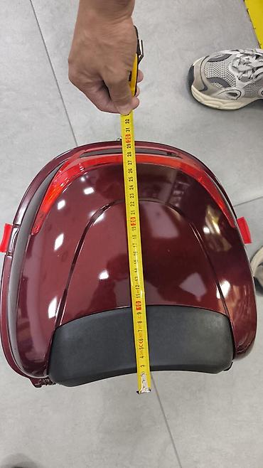 obranica za vodu: KOFER ZA ELEKTRIČNI SKUTER I MOTOR – CRNI I CRVENI 🔥 Praktičan — 2