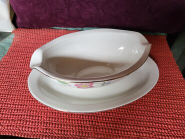 Kuhinjski setovi: Sosijera vintaz porcelanska nova. Sosijera bez ostecenja. pozlata — 7