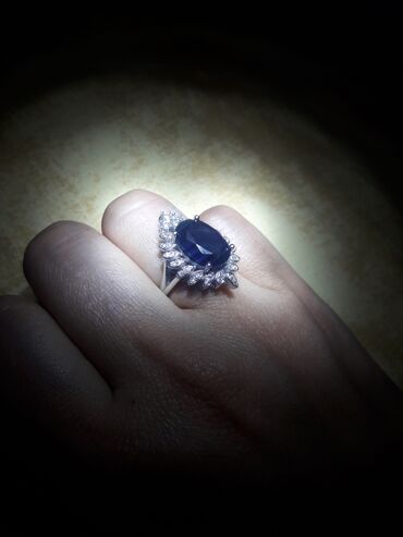 Üzüklər: Üzük, Gümüş, Sapfir — 1