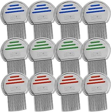 Медицинское оборудование: Гребешок для волос от вшей и гнид Специальный гребешок с 5 двойными — 3