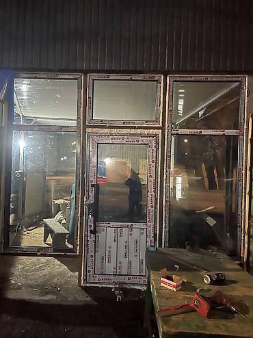 Пластиковые окна на заказ: Эшик терезе витражы двери и окно на заказ мрнимальная цена — 8