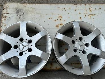шина мерс: Литые Диски R 15 Mercedes-Benz, Б/у — 5