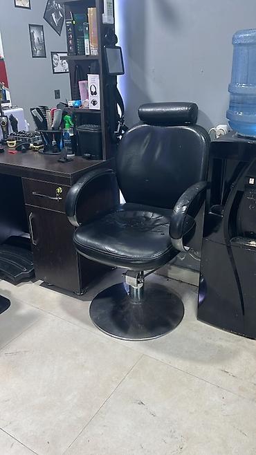 Salon, tibbi kreslolar: İşlənmiş, Saç kəsimi kreslosu — 2