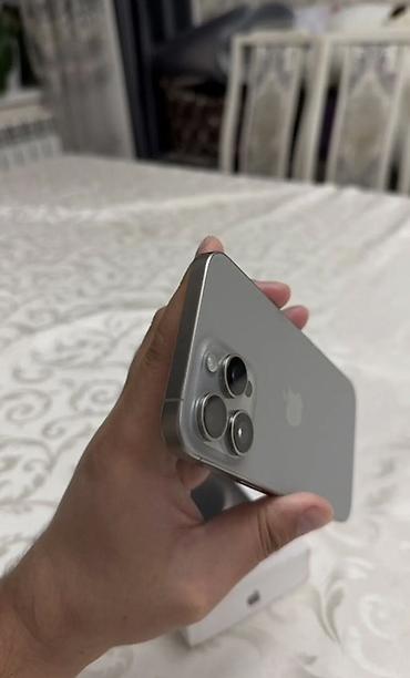 iphone 6 64: IPhone 15 Pro, Б/у, Natural Titanium, Коробка — 2