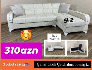 Masa və oturacaq dəstləri: Künc divan, Yeni