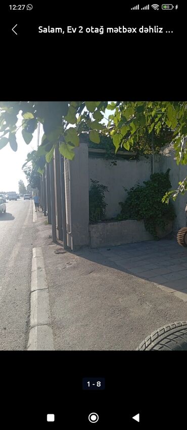 sulutəpə evlər: "Salam, Ev 2 otağ mətbəx dəhliz hərşey qaydasında orta remontlu