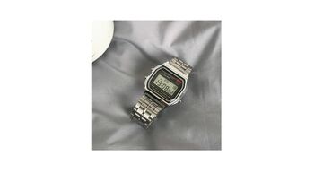 Ručni satovi: Muški digitalni sat sa metalnom narukvicom Prelep muški digitalni sat — 4