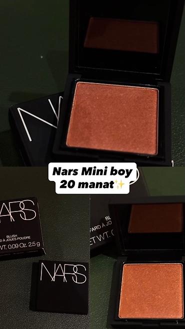 NARS Mini Boy Yanaq Rəngi - Brend: NARS - Məhsul tipi: pudra əsaslı