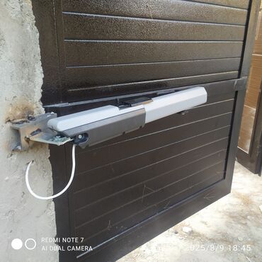 Darvaza motorları: Ikiqanadlı dəmir darvazalar üçün avtomatik açılıb-bağlanma sistemi - — 2