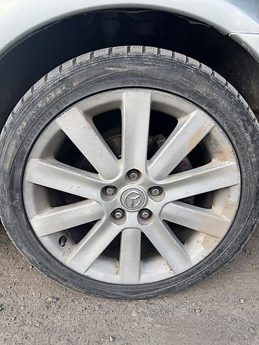 r18 резина: Диски на фото грязные Литой диск не вареные не катаные+ шина Dunlop - — 1