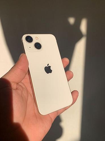 IPhone 13 mini, Б/у, 128 ГБ, Белый, Зарядное устройство, Чехол, 82 %