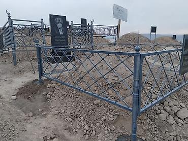 Ритуальные услуги: Деревянная ограда для могилы - Материал: массив древесины — 6