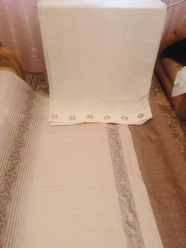 Шторы и занавески: Комплект штор, Полиэстер, С тюлем в комплекте, Готовое изделие, Б/у, Для зала — 9