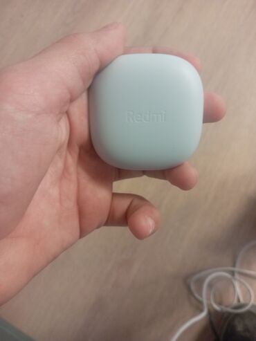Minidisk və disk pleyerlər: İşlənmiş Simsiz (Bluetooth) Qulaqcıqlar, Xiaomi, rəng - Mavi