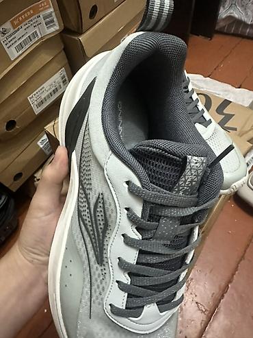 nike tech fleec: Оригинальные кроссовки 361 Кроссовки серо-белые, легкие и дышащие — 3