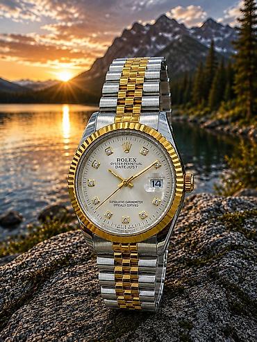 Наручные часы: Rolex Oyster Perpetual Datejust saatları - Korpus və qolbaq — 2