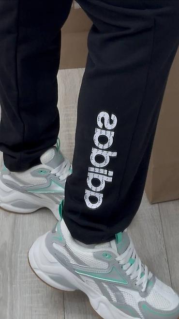 одежди: Женский спортивный костюм Adidas, черный, оригинал 💯 🇺🇸 Размеры: M — 4