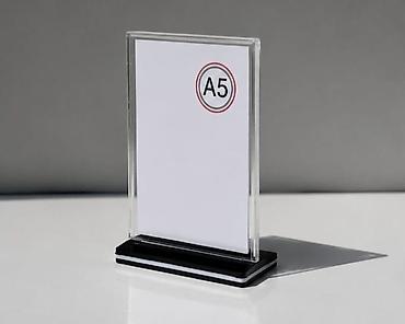 printer a3 and a4: Masaüstü akril elan/menyu stendi

 A5 A4 məlumat tutucuların satışı📌 — 1
