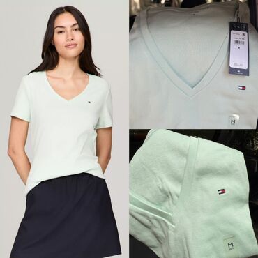 Paltolar: Tommy Hilfiger futbolka S ve M razmeri var Qiymet sondur. Originaldir