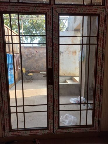 Plastik pəncərələr: Yeni İkiqat şüşə paketi Plastik pəncərə, Еni: 100 sm, Uzunluğu: 100 sm, Pulsuz quraşdırma — 9