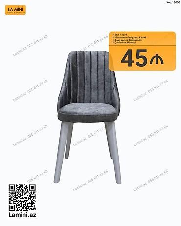 La Mini – Yumşaq Oturacaqlı Masa/Kreslo Stulu - Model kodu: 13000 -