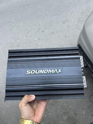 Avtoelektronika: Soundmax SX-600.1D model nömrəli 12 voltluq avtomobil gücləndiricisi — 1