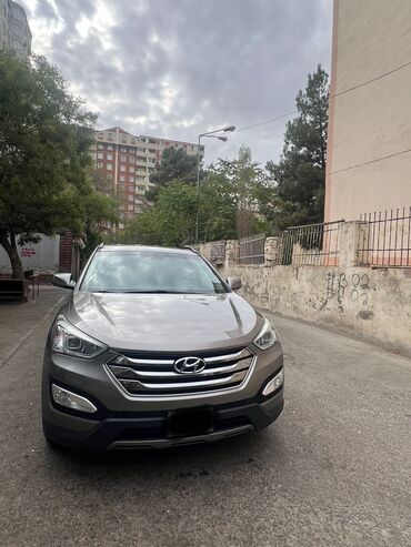 hyundai maşınların qiyməti: Hyundai Santa Fe: 2.4 l | 2015 il Ofrouder/SUV