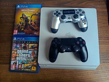 switch oled: Игровая приставка Sony PlayStation 4 Slim (белая) Комплектация: - — 2