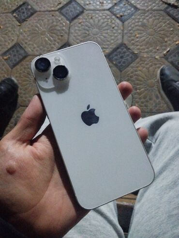 айфон 13 цена ош бу: IPhone 13, Колдонулган, 128 ГБ, Ак, Коргоочу айнек