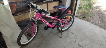велосипед comanche: Детский велосипед, 2-колесный, Galaxy, 6 - 9 лет, Для девочки, Б/у