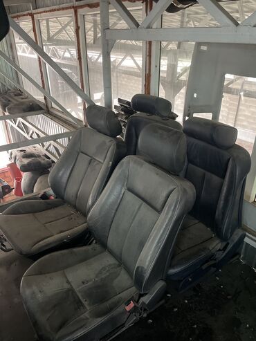 Сиденья: Комплект сидений, Кожа, Mercedes-Benz Б/у, Оригинал, Германия