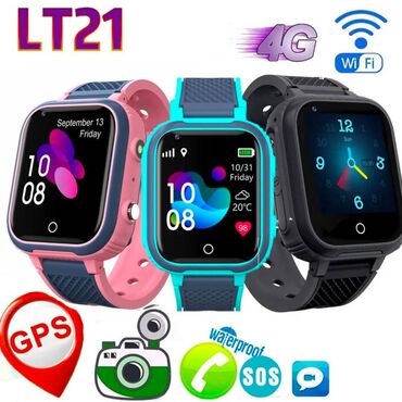 Ručni satovi: 4G dečiji pametni sat LT21 LT21 4G Vodootporai Dečji Smart Watch — 2