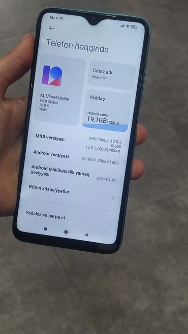 aplle 6: Xiaomi Redmi 9T, 128 GB