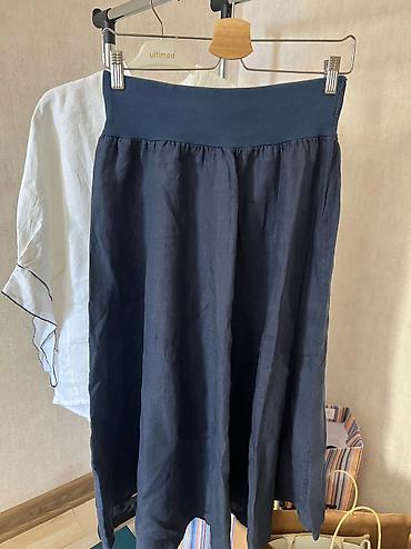 Повседневные платья: Повседневное платье, Италия, Осень-весна, Длинная модель, Хлопок, L — 19