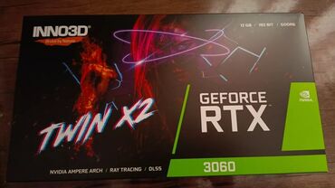 rtx 3060 ti qiymeti: Videokart INNO3D GeForce RTX 3060, 12 GB, Yeni