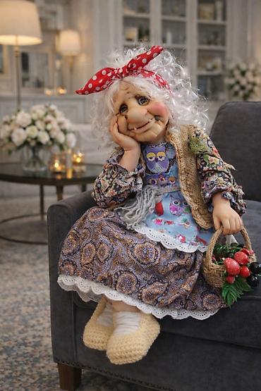 Другой декор и предметы интерьера: Интерьерная кукла Баба Яга — это сказочная мудрая хранительница — 1