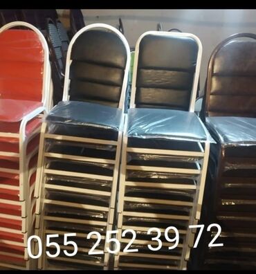 Sifarişlə oturacaqlar: Mətbəx üçün, Qonaq otağı üçün, Dəhliz üçün, Metal, Dəri, Ukrayna, 1 il zəmanət, Kredit yoxdur — 14