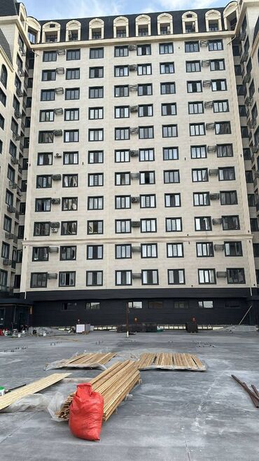 квартиры политех: 2 бөлмө, 63 кв. м, Элитка, 10 кабат, Евроремонт