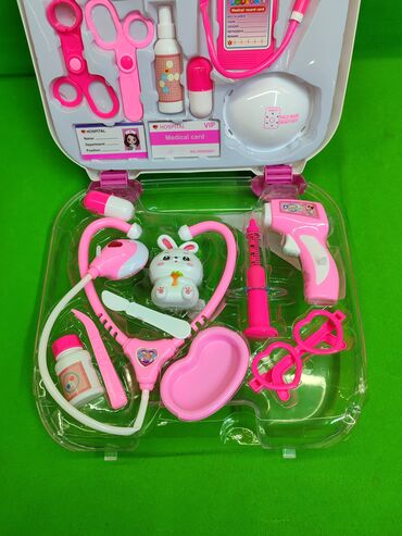 Игрушки: Набор доктора игрушки для девочки и мальчика в ассортименте🧑‍⚕️ — 5