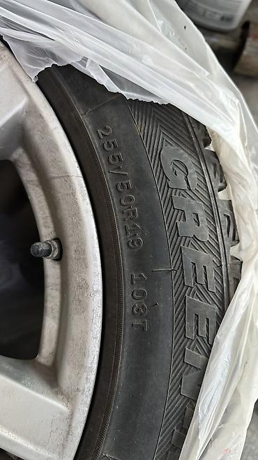 bwm x7: Колеса в сборе 255 / 50 / R 19, Зима, Б/у, Комплект, Легковые, Литые, отверстий - 5 — 1