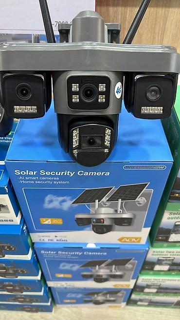 Foto və videokameralar: 4g simsiz Solar Security Camera – günəş panelli ağıllı mühafizə — 1