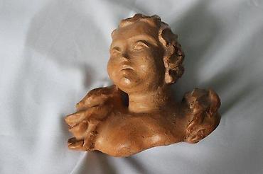 Figure: FIGURA ANĐELA U STILU BAROKA, RUČNI RAD | Stara figura anđela u — 9