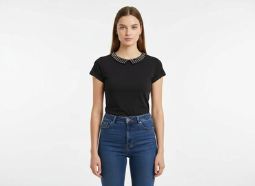 pier one t shirty basic: Sinsay, Футболка жіноча, розмір XS